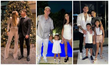 Así recibieron los futbolistas argentinos al 2023: mejores fotos de las celebraciones