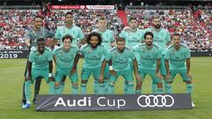 El once del Madrid en el partido ante el Fenerbah&ccedil;e.