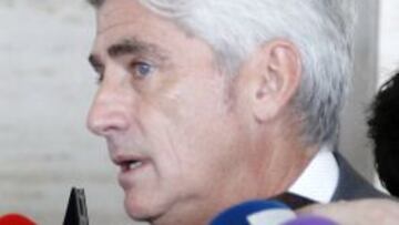 Clemente Villaverde, gerente del Atlético.