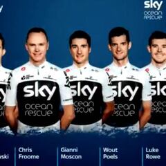 Froome liderará al Sky y Egan Bernal debutará en el Tour