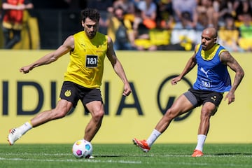  Mats Hummels, en un entrenamiento. 