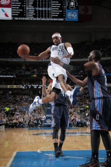 Vince Carter con los Dallas Mavericks en 2013.