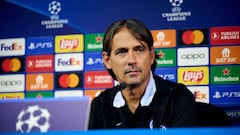 Simone Inzaghi, entrenador del Inter.