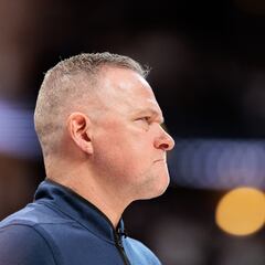 Denver Nuggets coach Michael Malone speaks after Game 4 loss to Lakers