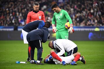 Lesión de Kylyan Mbappé.