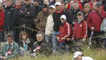 <strong> MAL DÍA PARA LOS ESPAÑOLES.</strong> Sergio García se distanció de la cabeza y Miguel Ángel Jiménez perdió todas sus opciones.