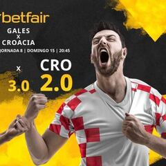 Gales vs. Croacia: horario, TV, estadísticas, clasificación y pronósticos