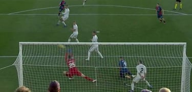 Courtois se hace el héroe