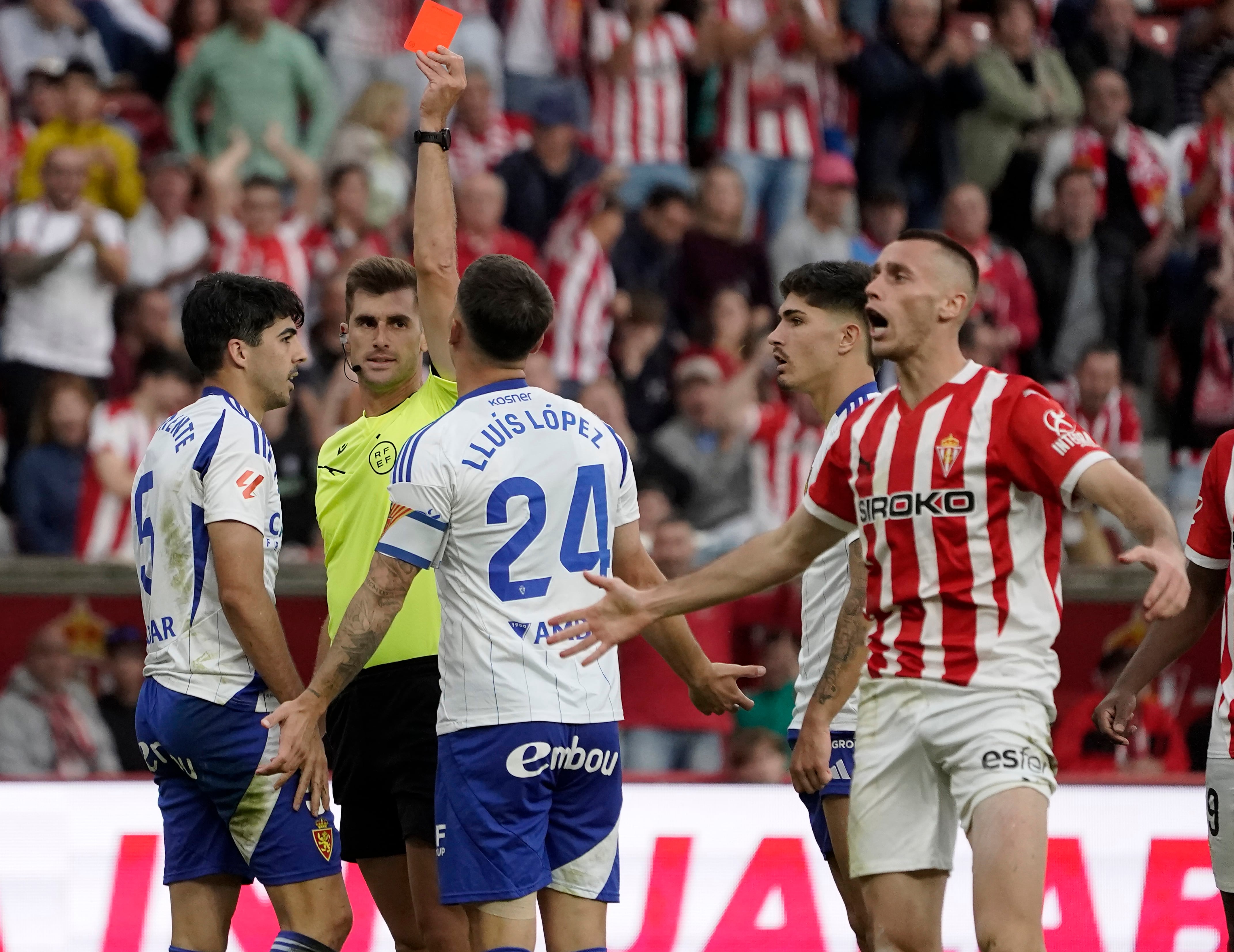 El Zaragoza presenta alegaciones por Lluís López y Marcos Luna