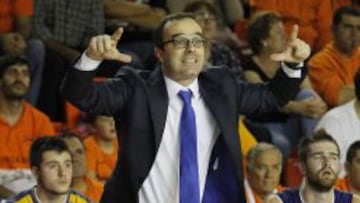 Diego Ocampo, entrenador del UCAM Murcia.