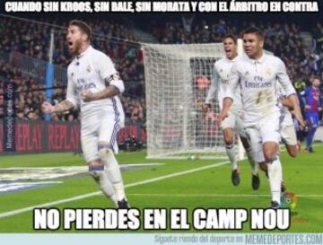 Los memes más divertidos del Barcelona-Real Madrid