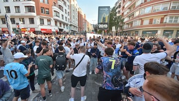 Enfrentamientos y robos, la nota negativa de la final de la Europa League