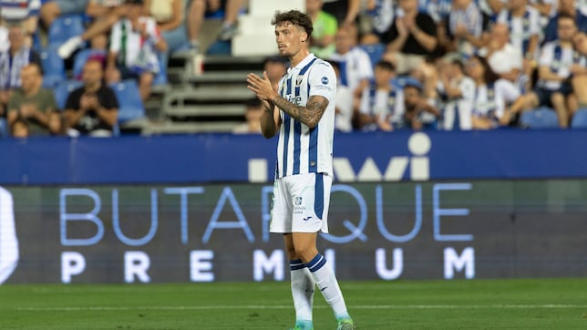 Lalo llega a tiempo a una mermada lista del Leganés ante el Racing: seis bajas en total