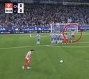 La nueva treta contra el portero del Cholo en las faltas que salió perfecta en el golazo de Julián
