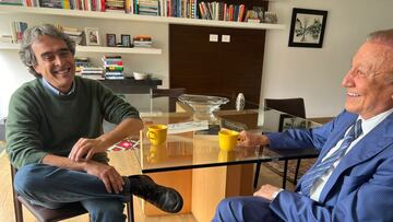 Los candidatos presidenciales Rodolfo Hernández y Fajardo, se reunieron para tomar café y hablar de estrategias para luchar contra la corrupción.