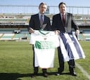 Los presidentes del Elche y del Hércules firman la paz