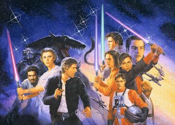 El arte del universo expandido de Star Wars