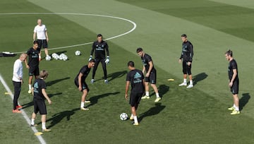 El Madrid prepara el partido en Mendizorroza