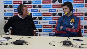 &Aacute;lvaro Morata y Manu Carre&ntilde;o, en &#039;El Larguero&#039;.