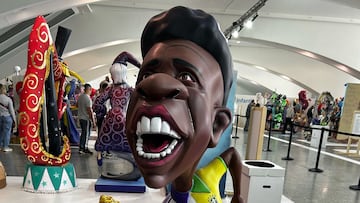 El Cagalló D’Or de Vinicius, mejor Ninot de Sección