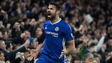 Diego Costa con el Chelsea. 