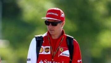 Kimi Raikkonen.