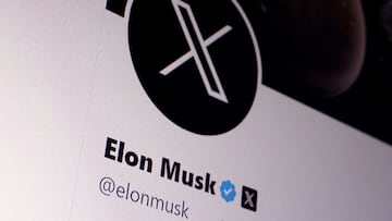 FILE PHOTO: Musk Twitter account is seen in this illustration taken, July 24, 2023. REUTERS/Dado Ruvic/Illustration/File Photo