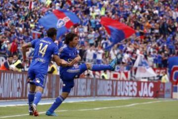 Universidad de Chile y Universidad Católica se miden por la 13a fecha del Apertura.