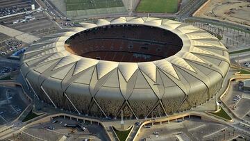 Estadio King Abdullah de Yeda, sede de la Supercopa de España.