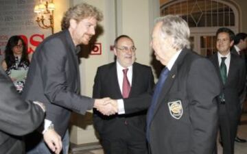 Premios AS 2014. Santi Giménez, Alfredo Relaño y Pedro Ferrándiz.