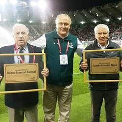 Históricos DTs de Temuco reciben homenaje en el Germán Becker