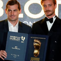 Casillas gana el 'Golden Foot'