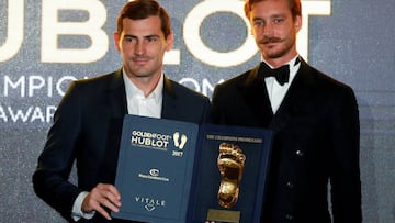 Casillas gana el 'Golden Foot'