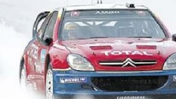 <b>UN TRIUNFO PARCIAL.</b> Sainz fue el más rápido en una de las especiales de la jornada.