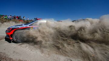 Dani Sordo en el Rally de M&eacute;xico 2016.