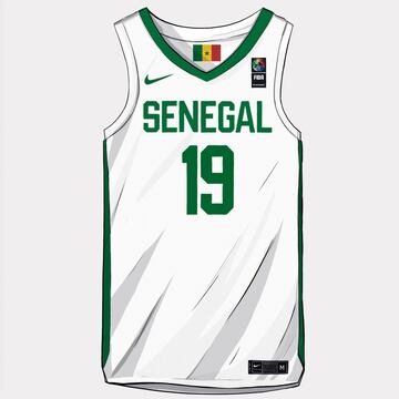 Así son las camisetas que se usarán durante el Mundial de Baloncesto