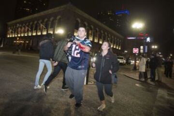 Boston celebra la victoria de los Patriots