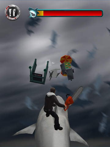 Captura de pantalla - Sharknado: The Video Game (IPD)