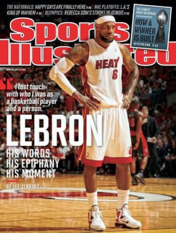 La historia de LeBron James a través de 26 portadas de Sports Illustrated