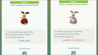Pokémon HOME: cómo conseguir gratis a Magearna color Vetusto
