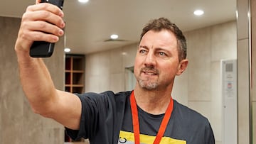 LIVERPOOL, ENGLAND - MARCH 26: (THE SUN OUT, THE SUN ON SUNDAY OUT) Jerzy Dudek of Liverpool in the dressing room at Anfield on March 26, 2022 in Liverpool, England. (Photo by LFC Foundation/Liverpool FC via Getty Images)