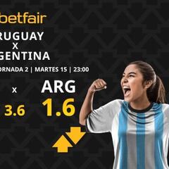 Uruguay vs. Argentina: horario, dónde ver, pronósticos y clasificación