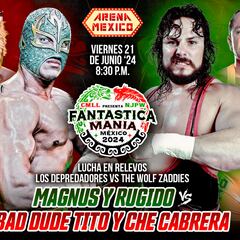 CMLL da a conocer el cartel para Fantasticamanía México
