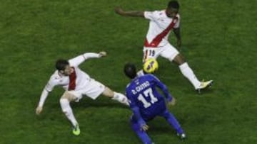 Partido Rayo Vallecano-Getafe de la temporada 2012-2013.