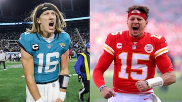 The NFL Divisional Round playoffs start off with a quarterback matchup between Chiefs Patrick Mahomes and Jaguars Trevor Lawrence, and they’re not as different as you may think.