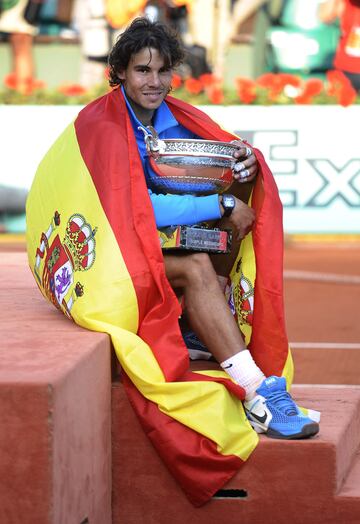 Rafa Nadal ganó a Roger Federer por 7-5, 7-6(3), 5-7, 6-1.
