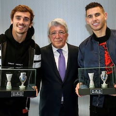 Un Atlético 'paragolpes': Agüero, Koke, Griezmann, Godín, Oblak...