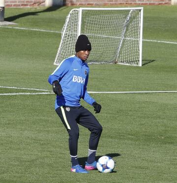 Barrios y Fabra entrenan con Boca a la espera de Cardona