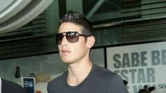 Casemiro y James ya descansan tras la Copa América