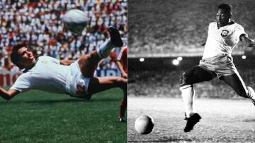 Manuel Negrete vs Pelé, en busca del mejor gol de los mundiales